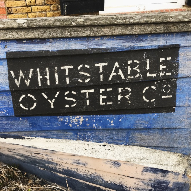 Whitstable harbour and beachfront